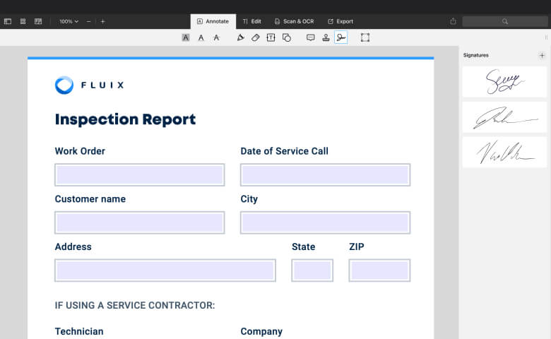支持的表單類型