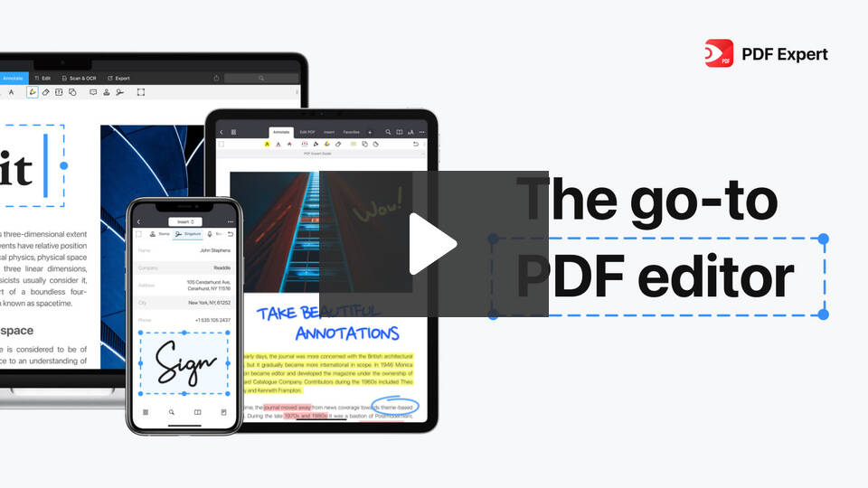 PDF Expert 介紹影片